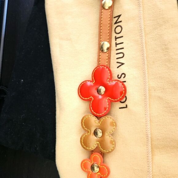 Authebtic Louis Vuitton Vernis Fleur Double Wrap Bracelet Cojer - Picture 7 of 13